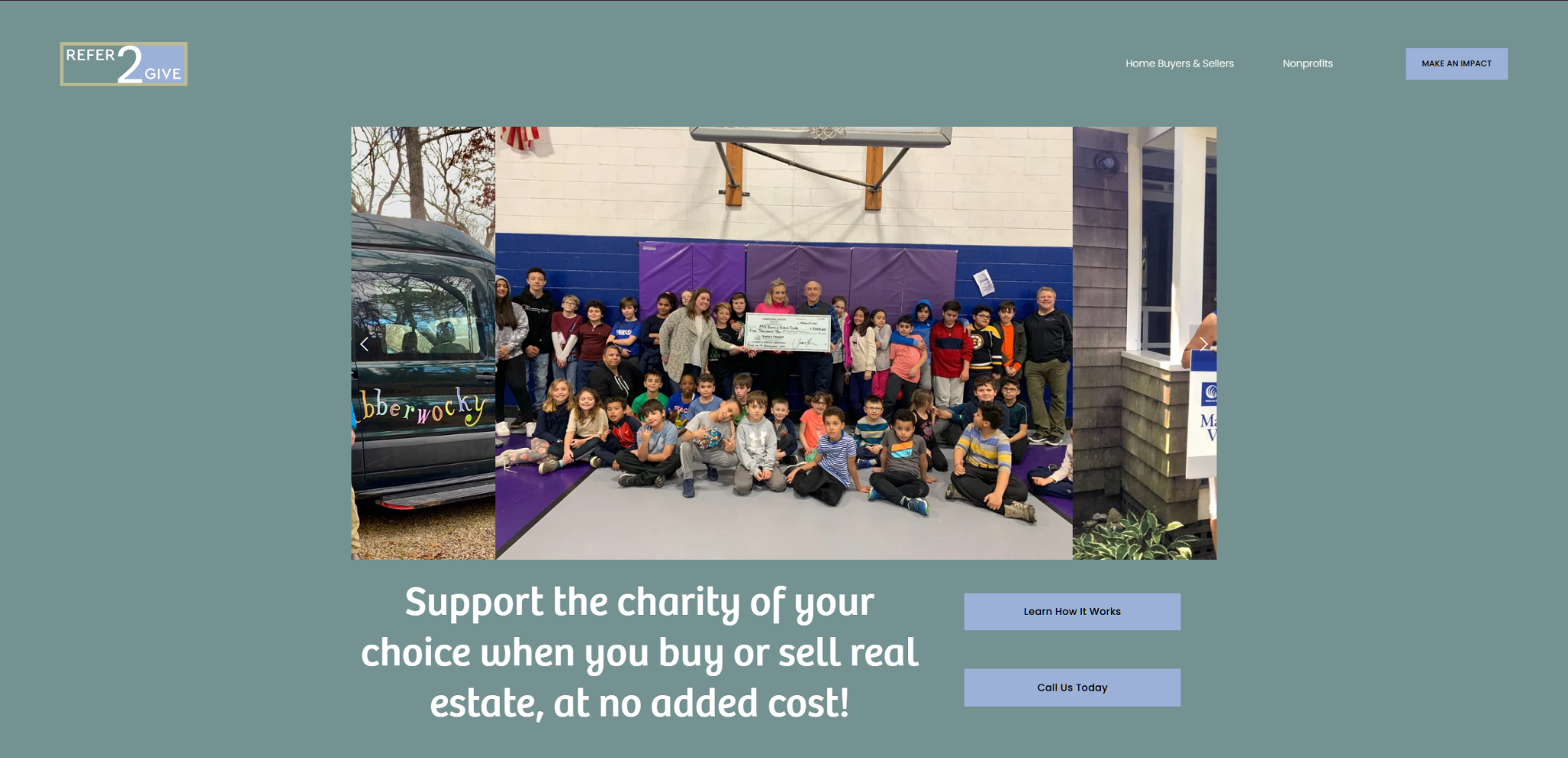 Refer2Give website